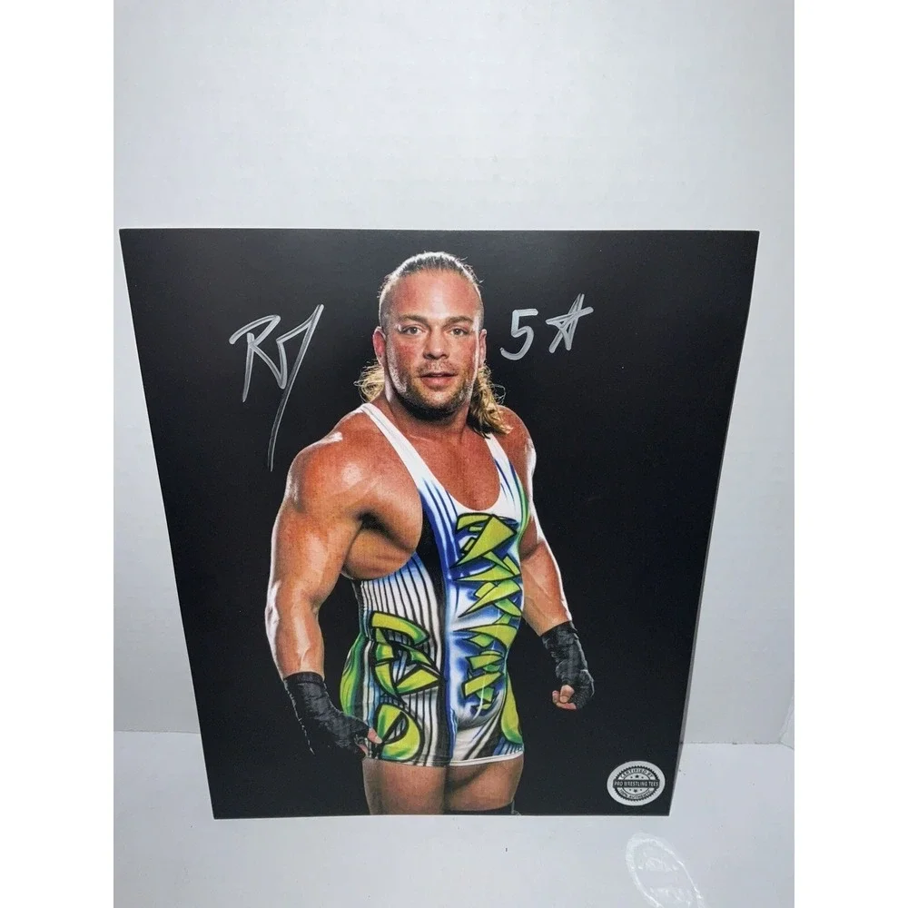 Rob Van Dam Signed Auto Autograph 11x14 Photo WWE ECW JSA RVD